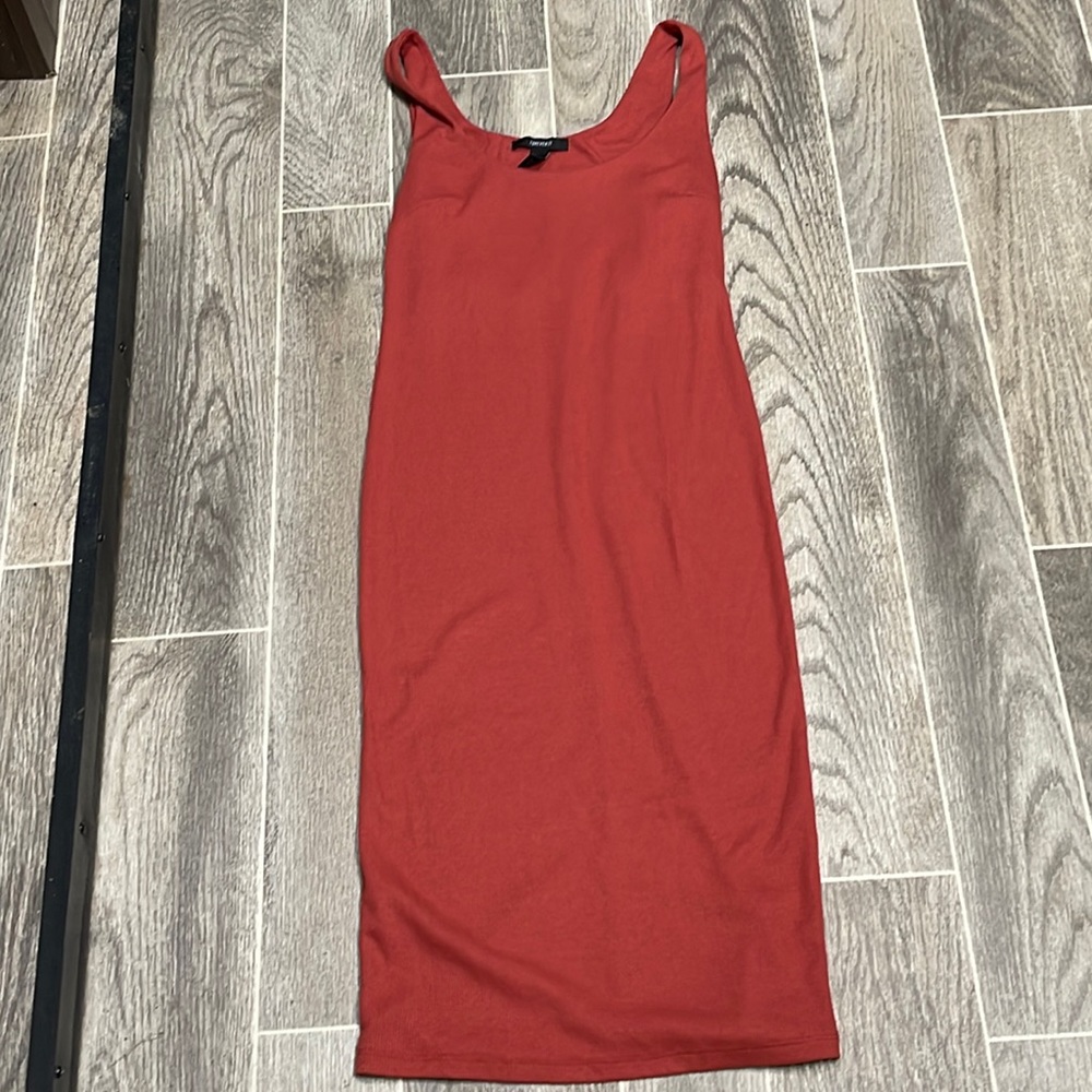 Forever 21 Form Fitting Sleeveless Knit Dress